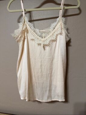 Sugarlips Lace-Trim Camisole - Cream